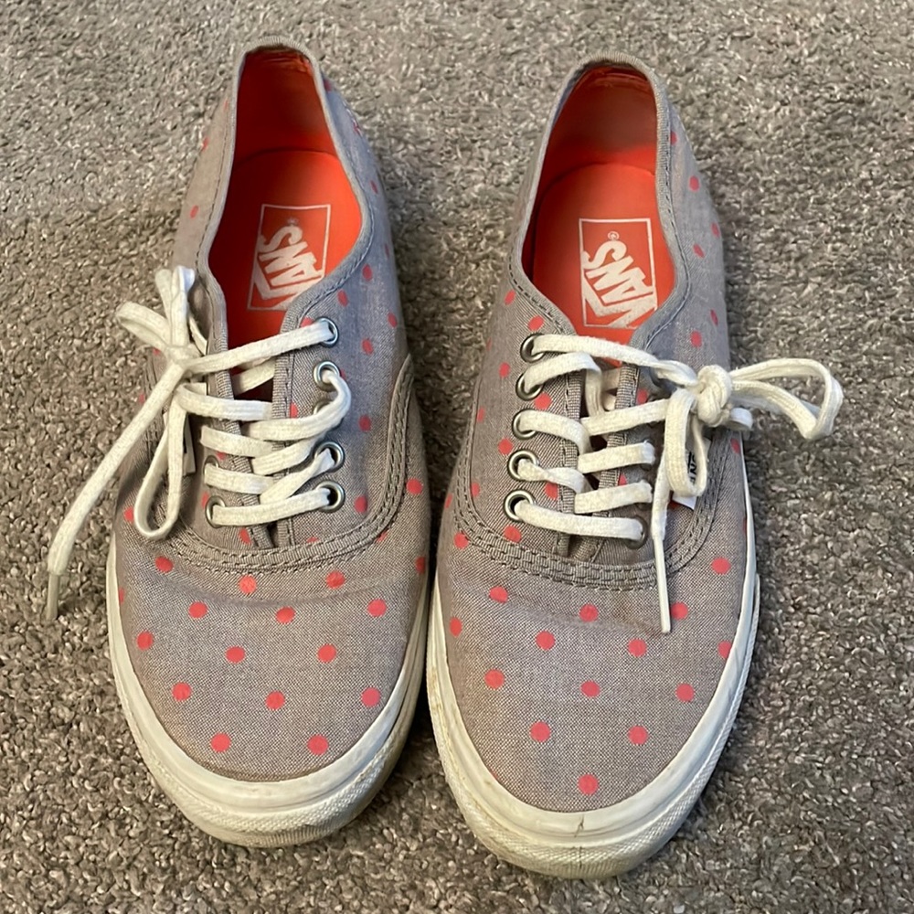 Polka dot sneakers